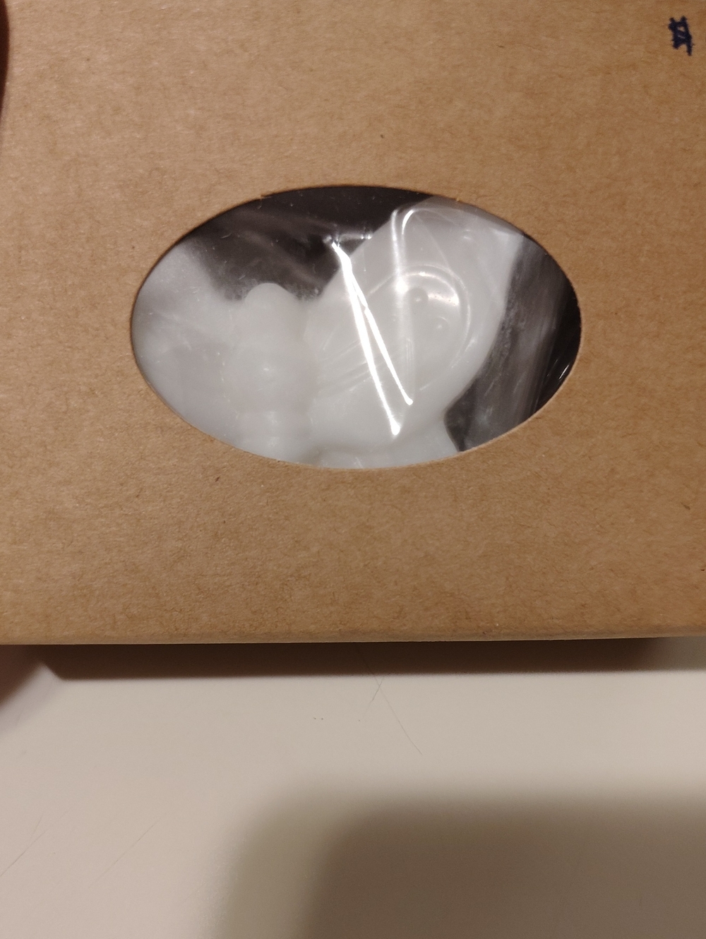 White Embossed Butterfly Heaven Soap in Kraft Gift Box